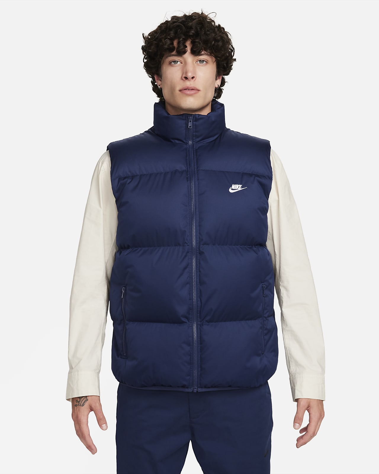 Nike Sportswear Club PrimaLoft® Men\'s Vest. Water-Repellent Puffer