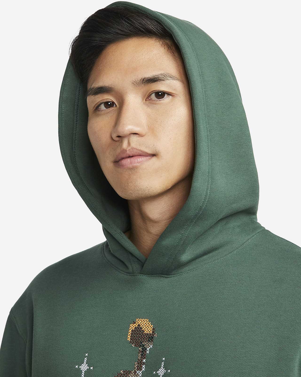 Jordan Essentials Men's Graphic Fleece Hoodie. Nike JP