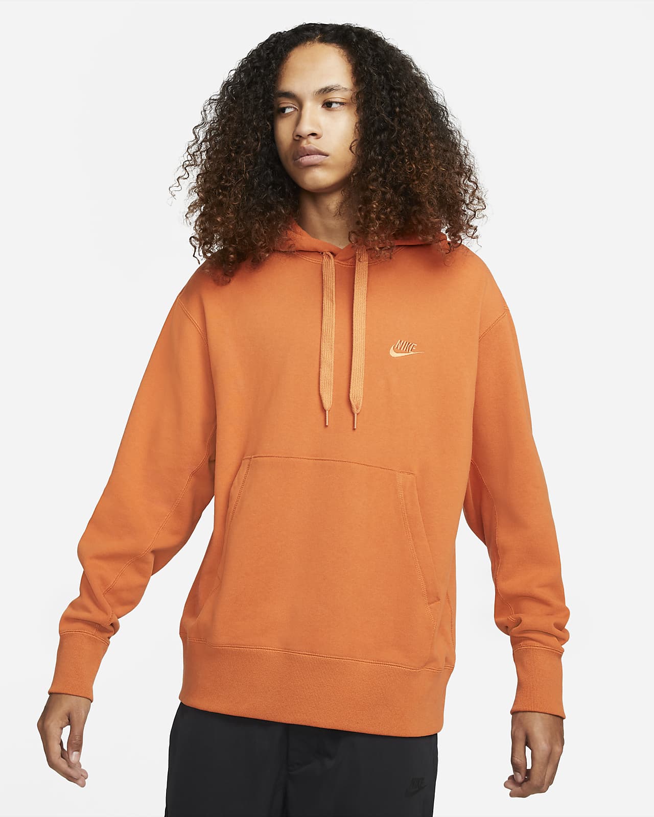 Felpa pullover classica in fleece con cappuccio Nike Sportswear - Uomo. Nike  CH