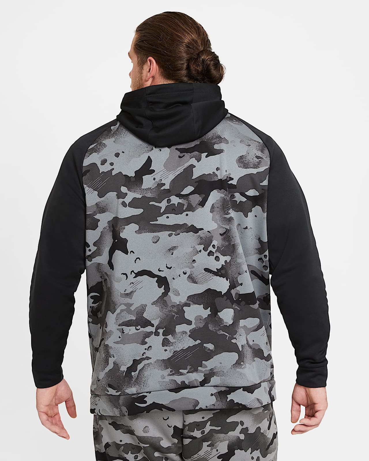 nike camo training hoodie