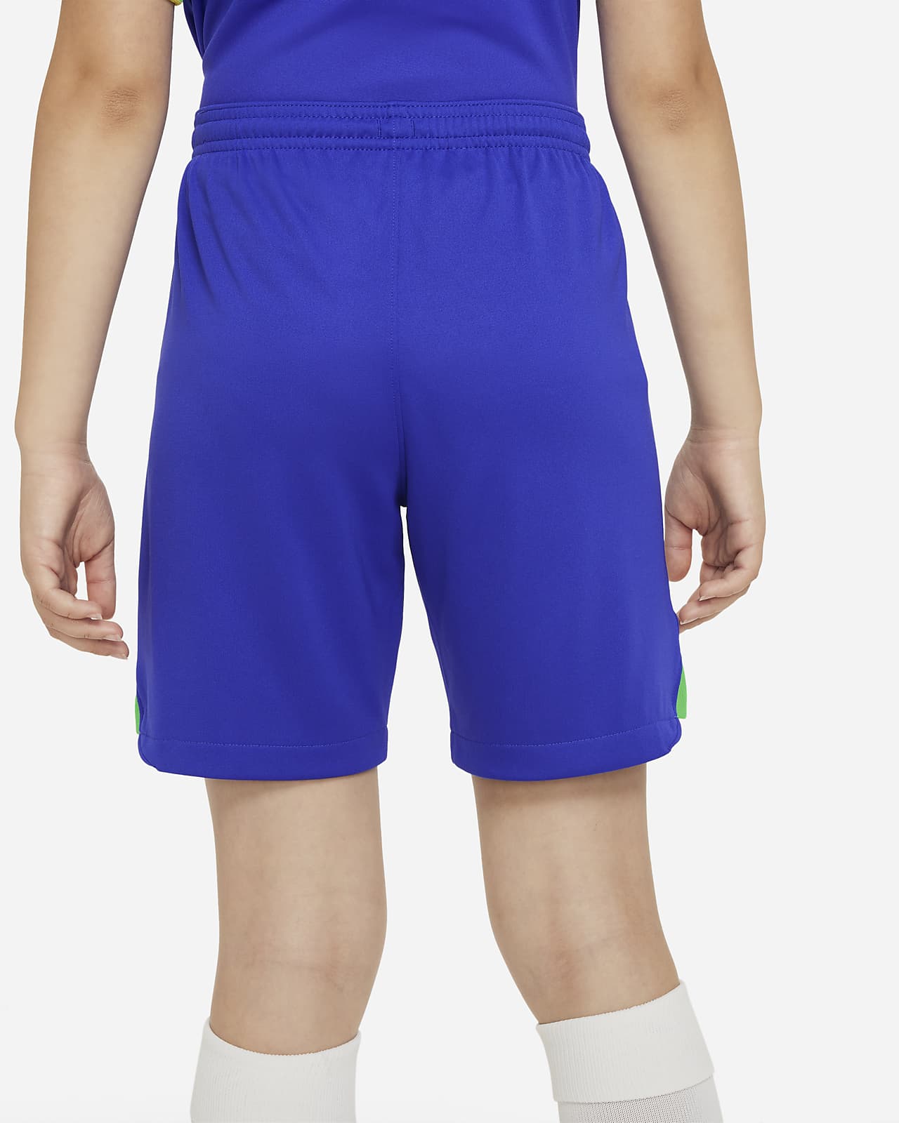 Brazil 2022/23 Stadium Home Big Kids' Nike Dri-FIT Soccer Shorts