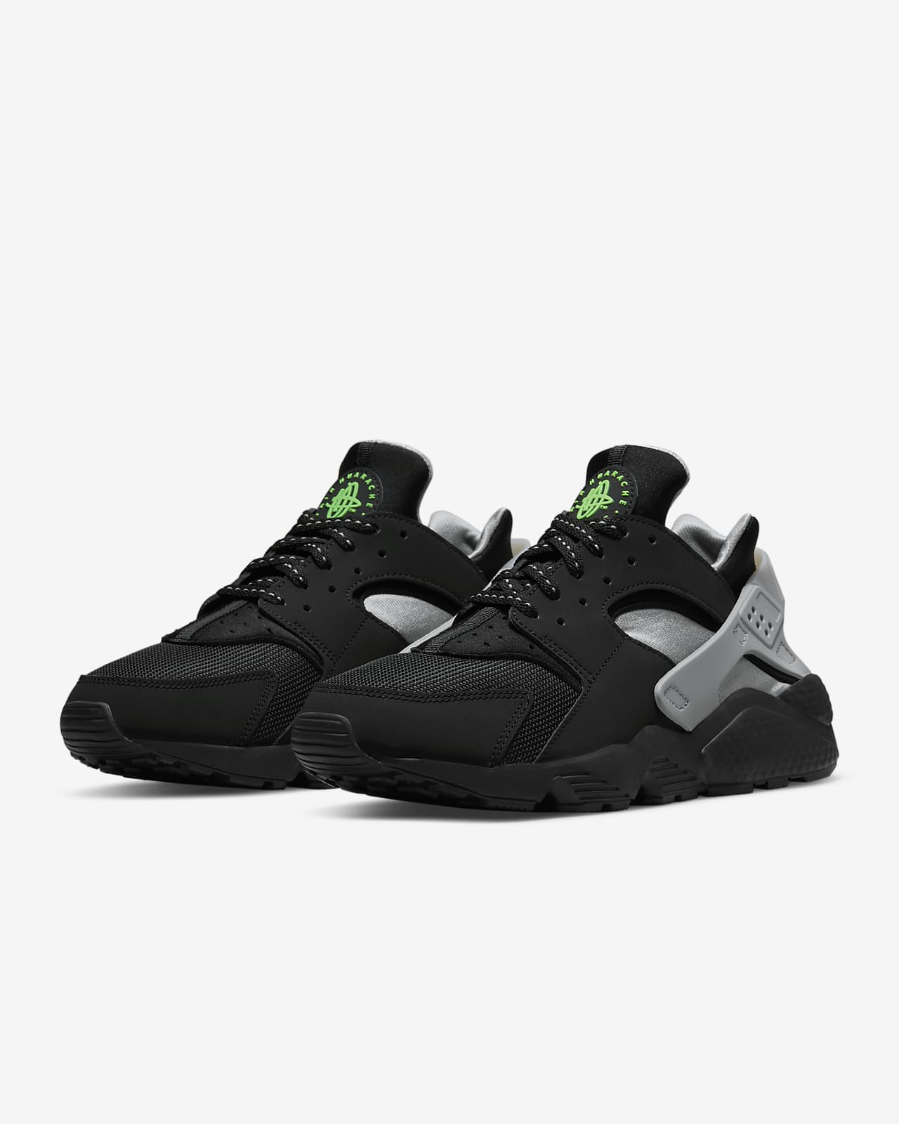 Eredità alcune tavolo nike huarache uomo nere e bianche continuare tribù  cristiano