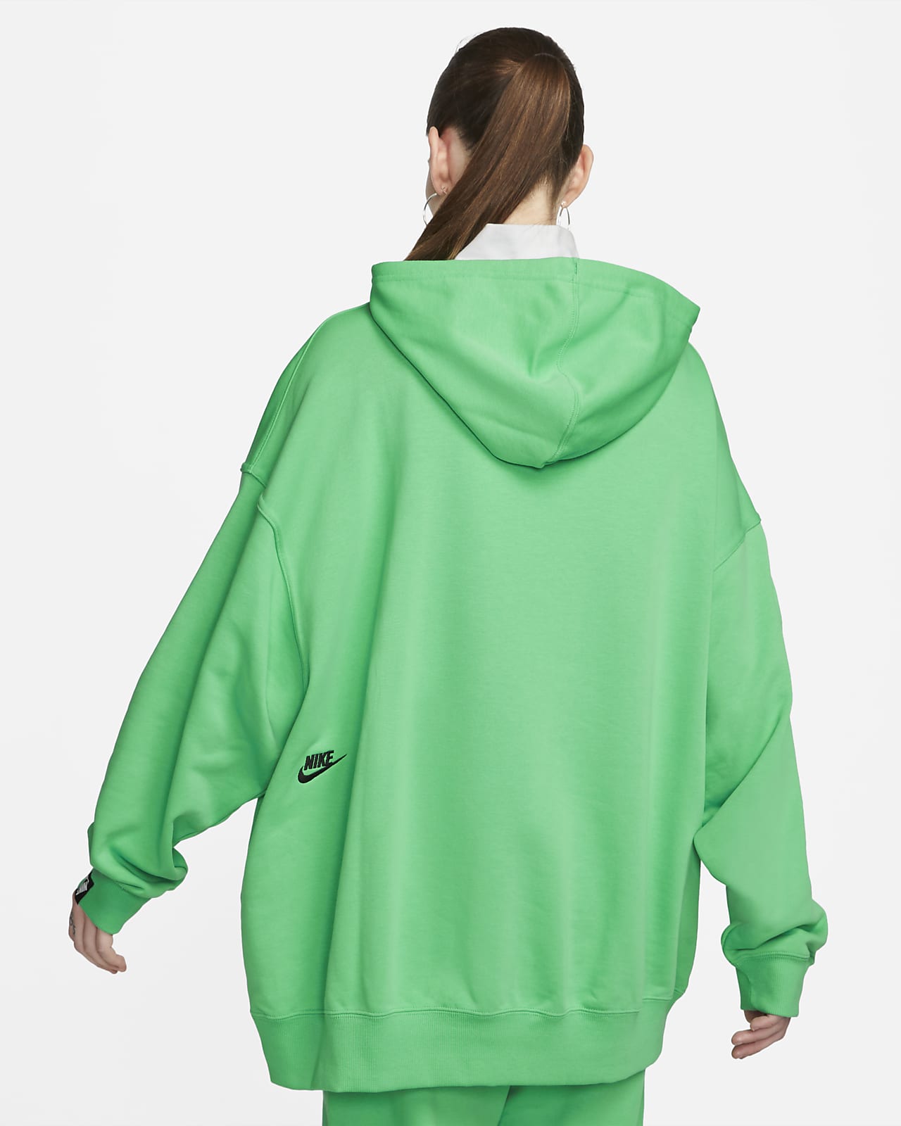 . Universiteit Beroep Nike Sportswear Oversized hoodie voor dames. Nike BE