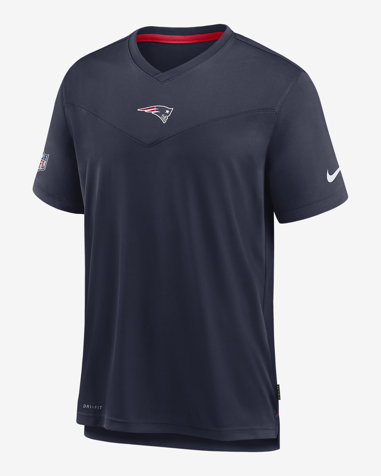 Nike Dri Fit Sideline Coaches Nfl New England Patriots Men S V Neck T Shirt Nike Com