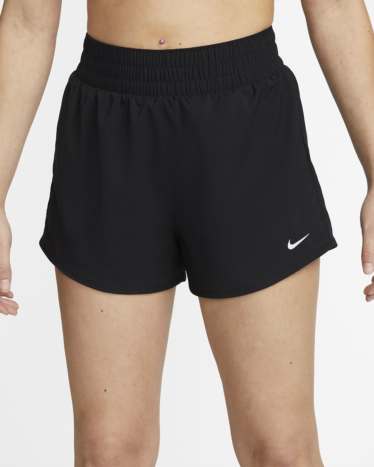 Short taille haute avec sous-short intégré Nike Dri-FIT One 8 cm pour femme. Nike FR