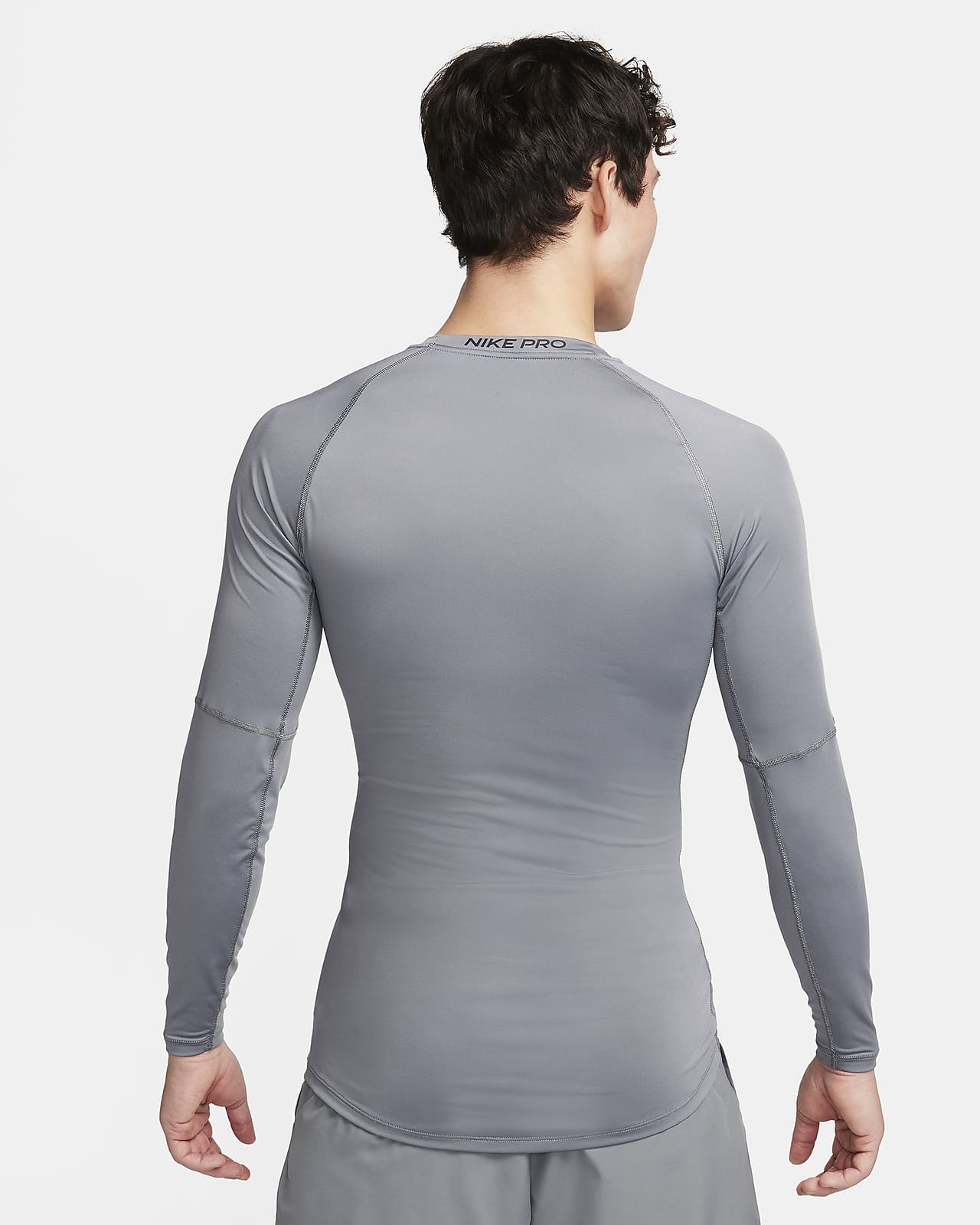 Nike Pro Men's Tight-Fit Long-Sleeve Top. Nike ID
