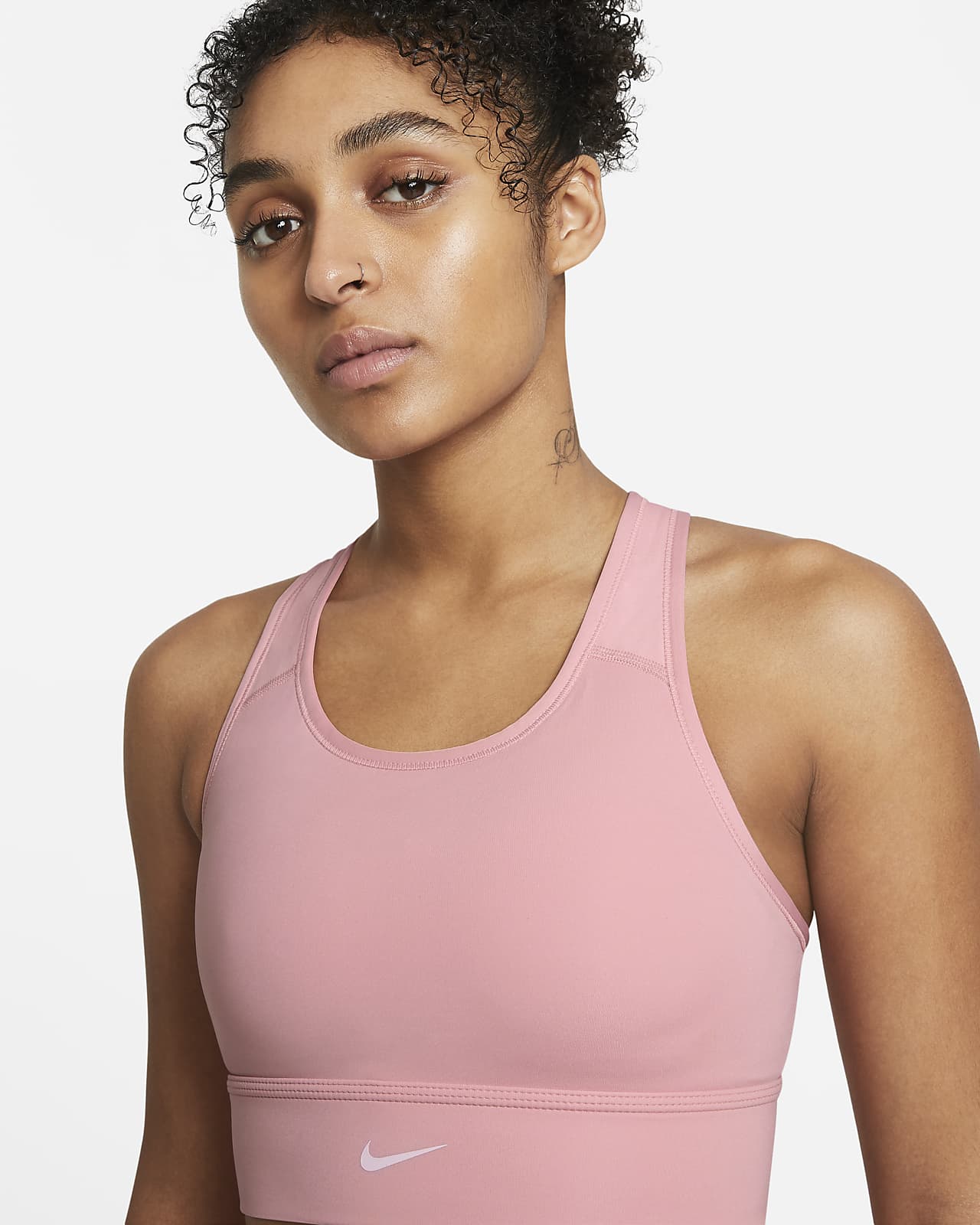 Nike halter neck sports bra Clearance