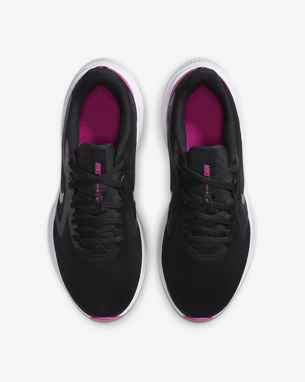 nike downshifter 10 black and pink