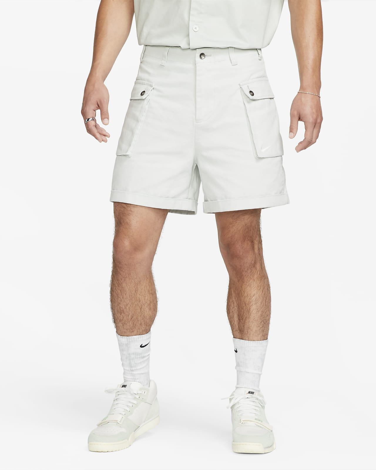 NIKE公式】ナイキ ライフ メンズ ウーブン P44 カーゴ ショートパンツ.オンラインストア (通販サイト) 【値下げ】 ハーフパンツ カーゴパンツ ヨガ