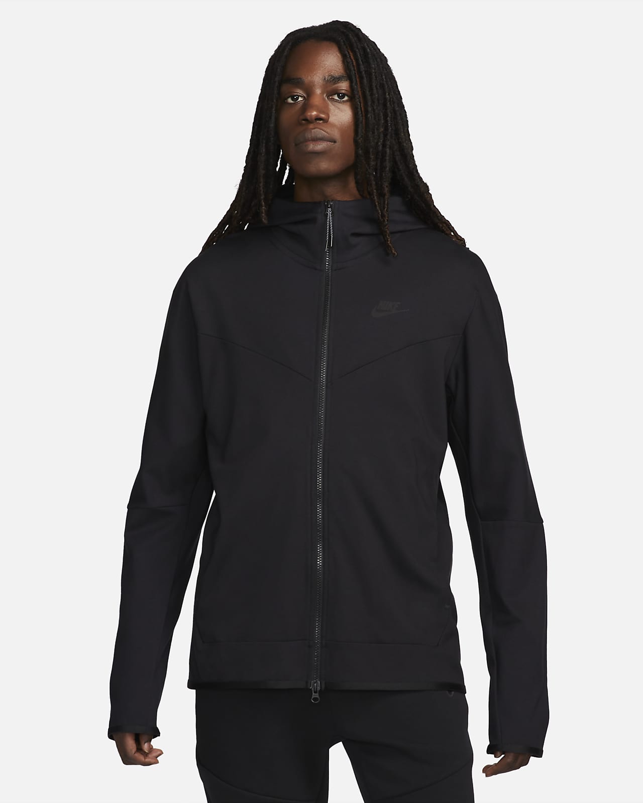 robo Atento Con fecha de Nike Sportswear Tech Fleece Lightweight Men's Full-Zip Hoodie Sweatshirt.  Nike LU