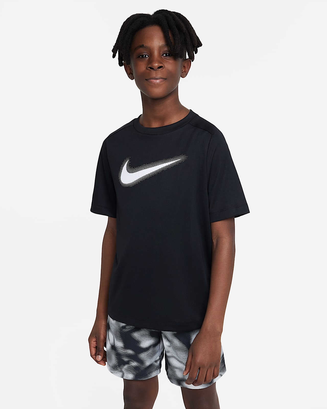 Nike Multi Big Kids' (Boys') Dri-FIT Graphic Training Top