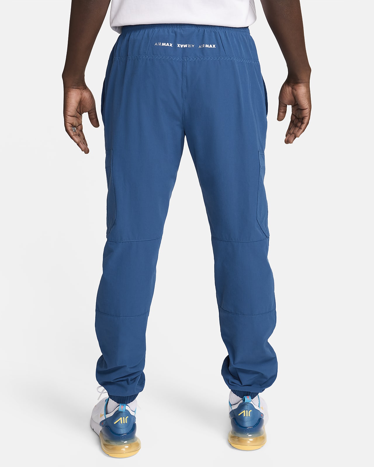 Nike Sportswear Pantalón cargo de tejido Woven y talle alto con