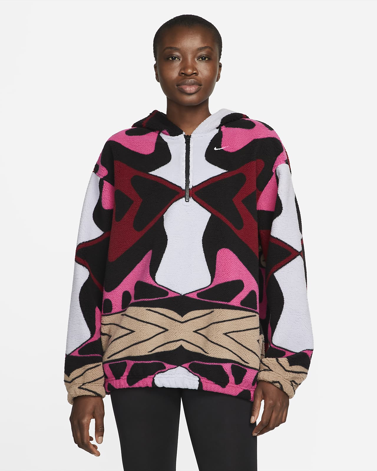 Chamarra con cierre de 1/4 para mujer Nike Sportswear. Nike MX