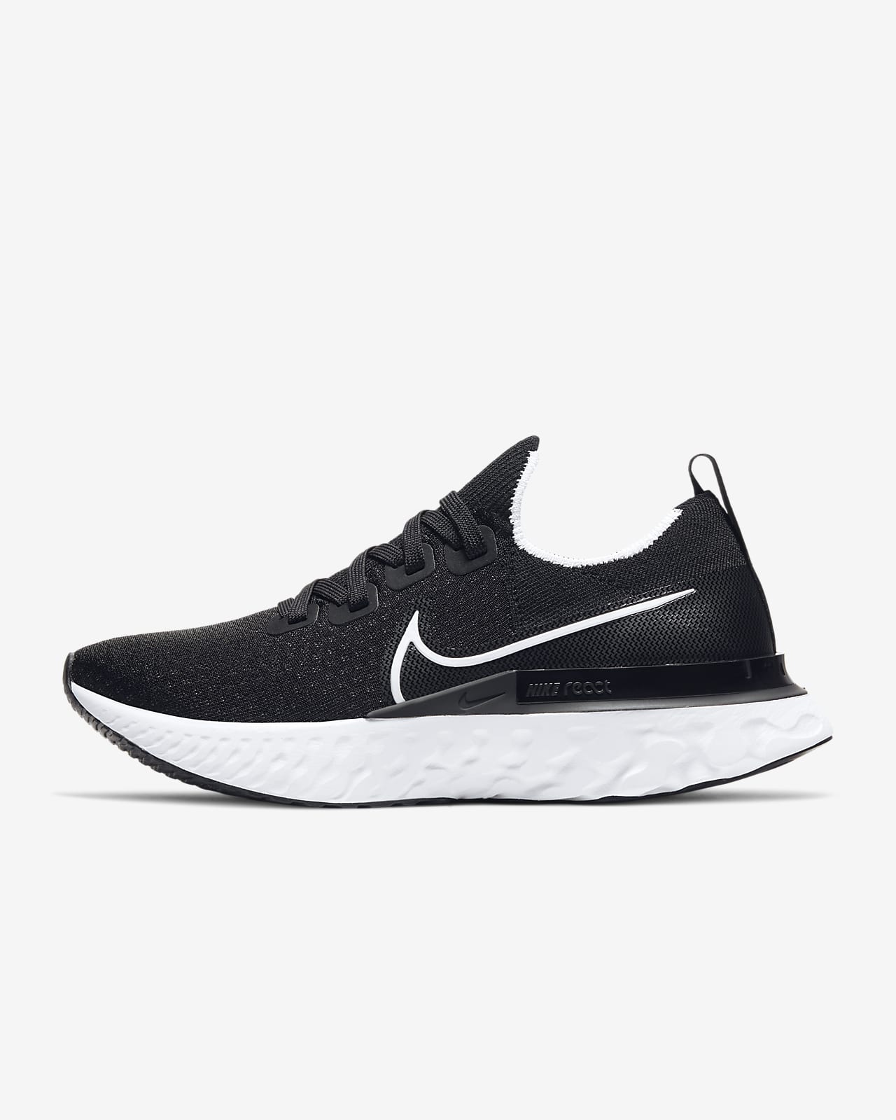 nike flyknit womens black and white