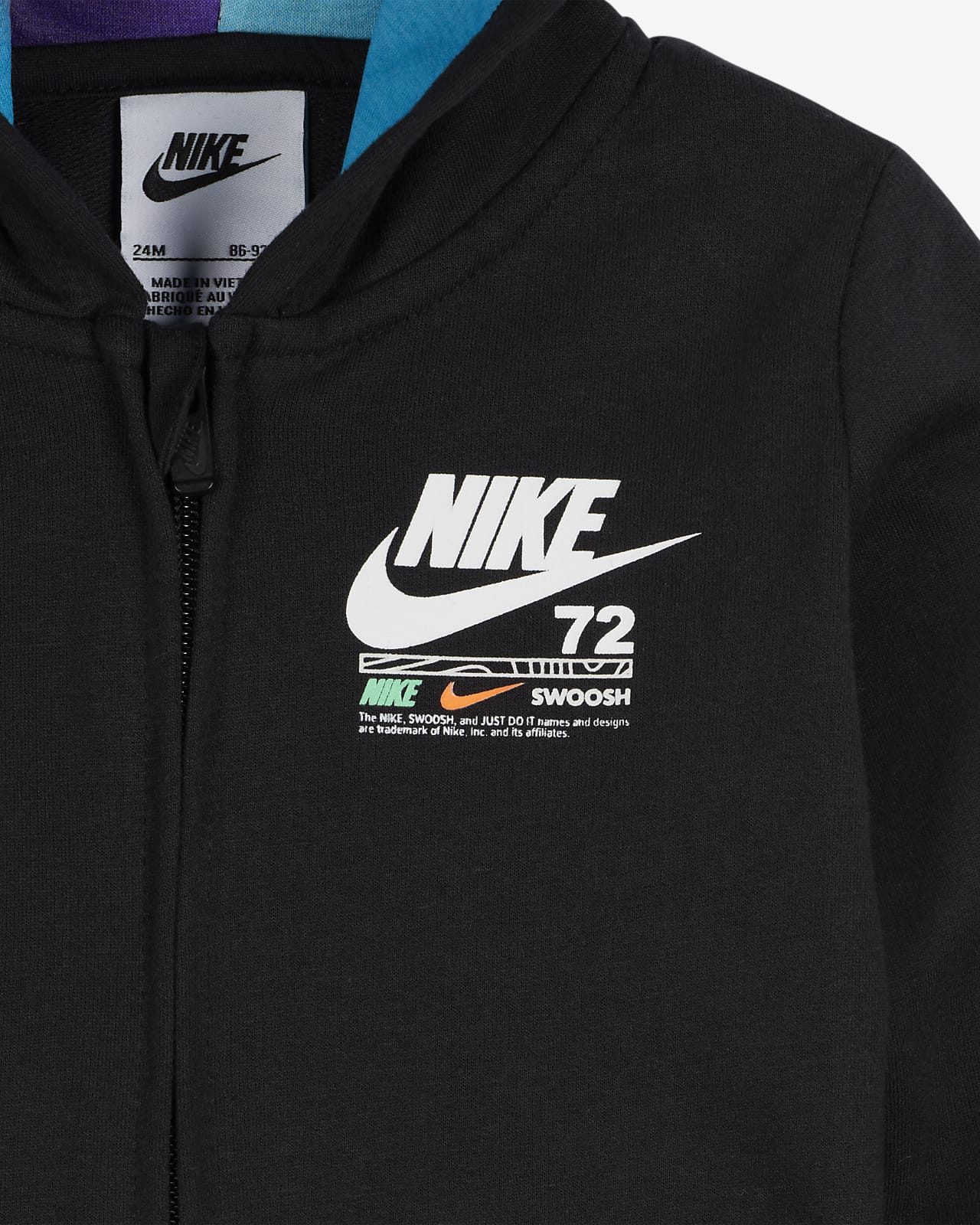 Haciendo Movimiento escarabajo Nike Sportswear Illuminate Hooded Coverall Mono - Bebé (12-24M). Nike ES