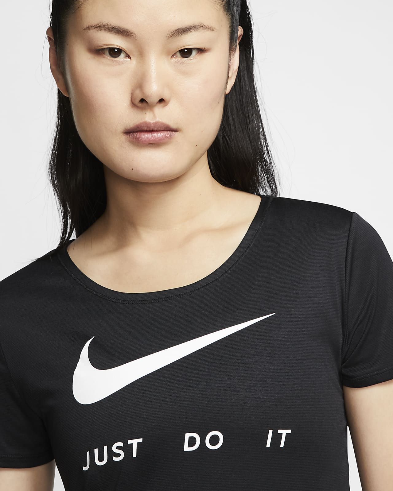 nike women's short sleeve running top