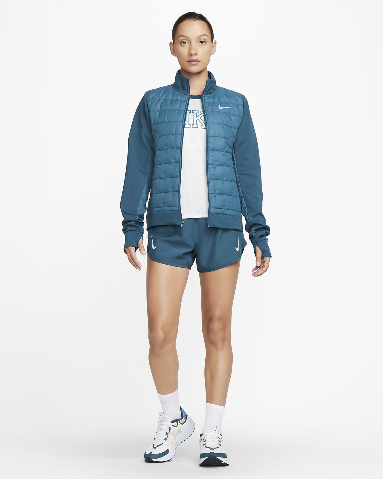 Nike ThermaFIT Women's Synthetic Fill Running Jacket. Nike NL