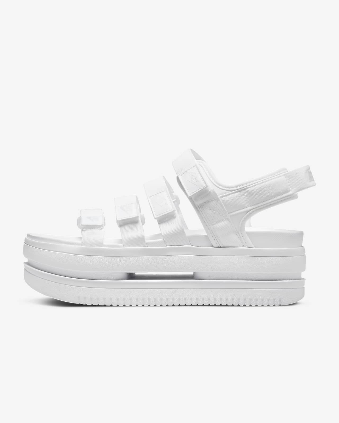 Nike on sale sandals white