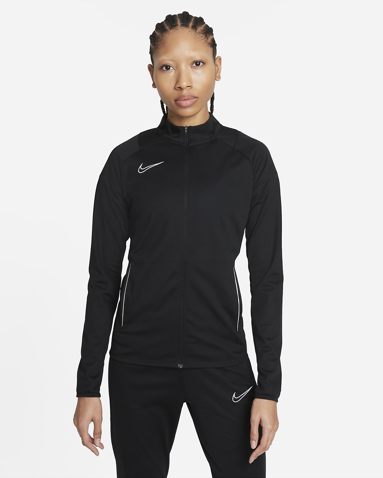 Survêtement Nike Dri-Fit Academy 21 pour enfants blanc noir