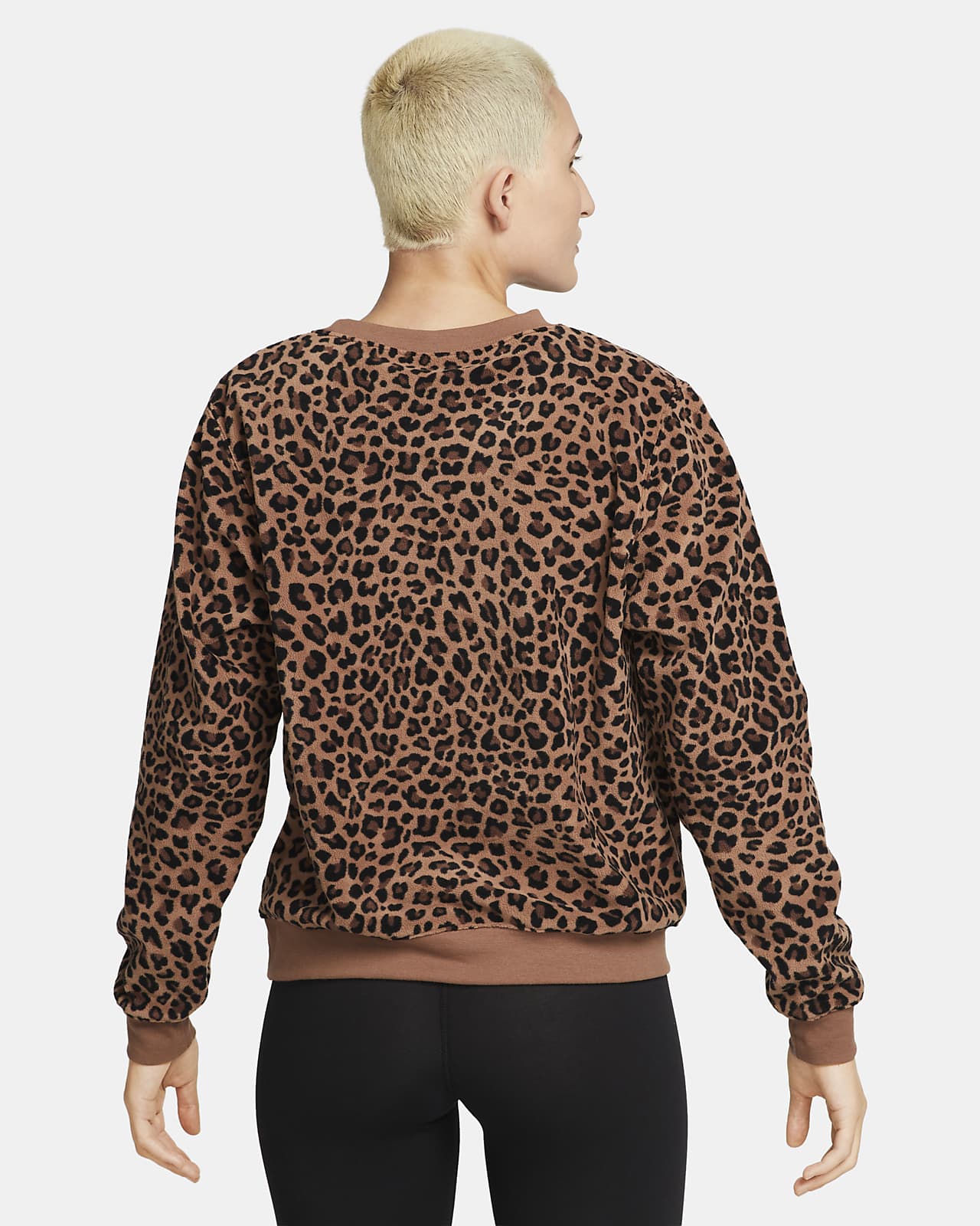 sudadera nike leopardo