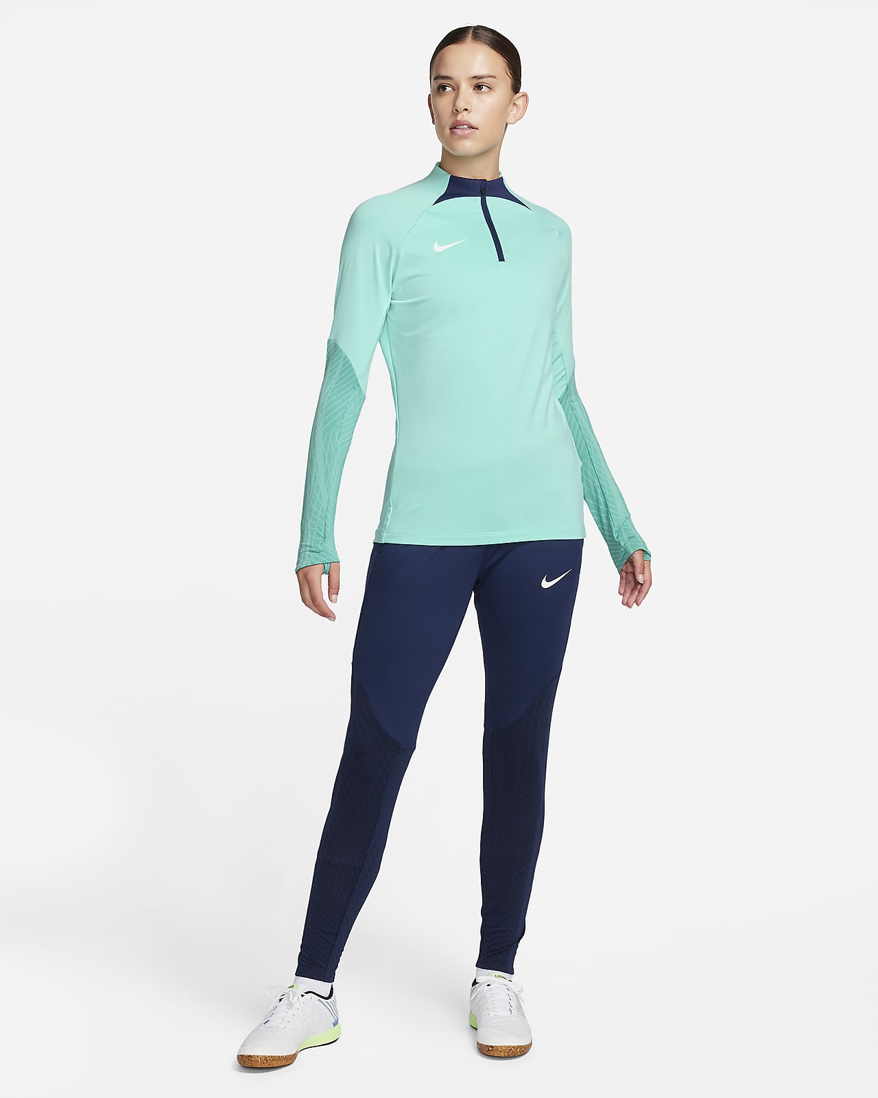 Nike Dri-FIT Strike Women's Long-Sleeve Drill Top.