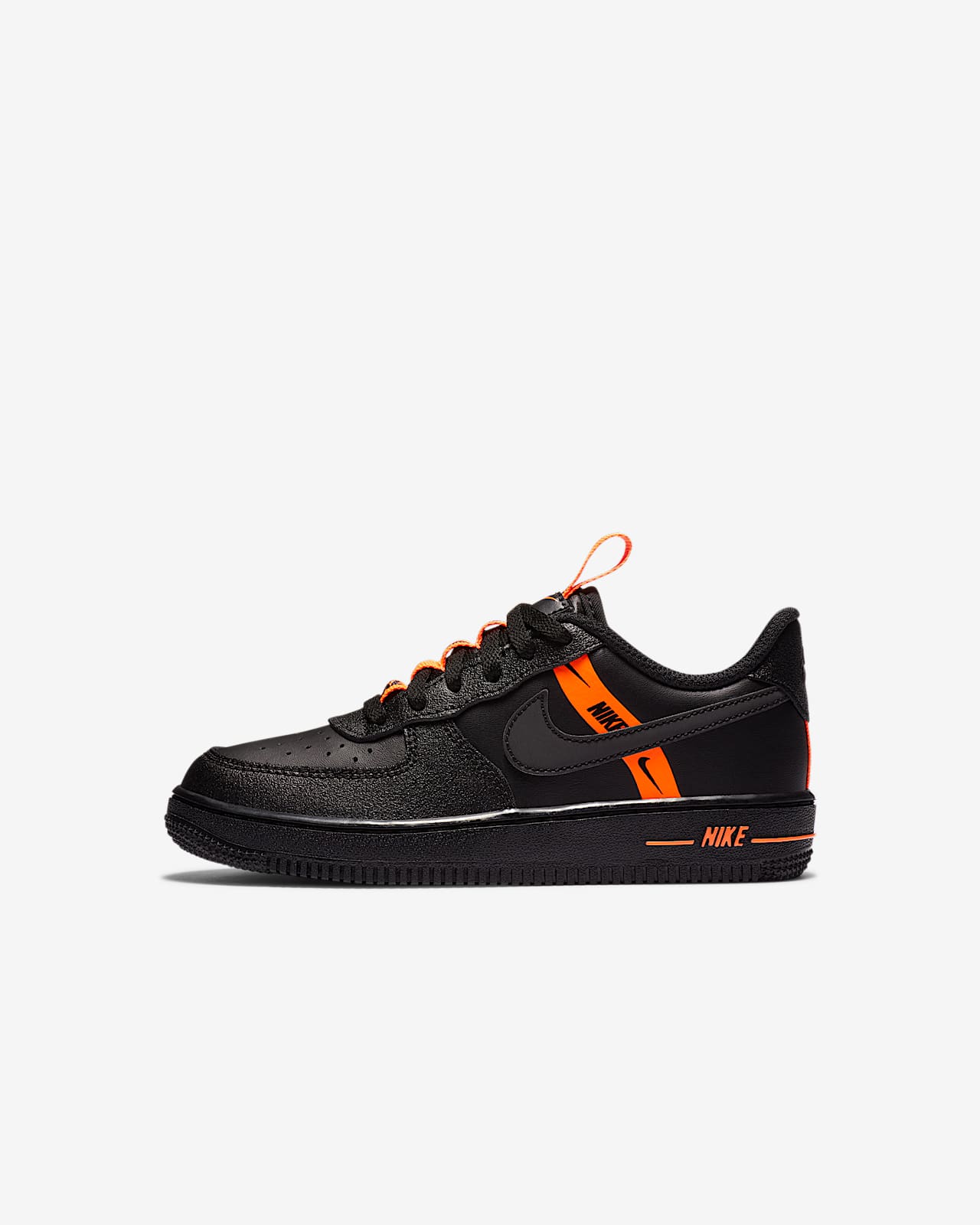 BUTY JUNIOR NIKE AIR FORCE 1 LV8 KSA (GS) CZARNE CT4683-001 | sklep adrenaline.pl