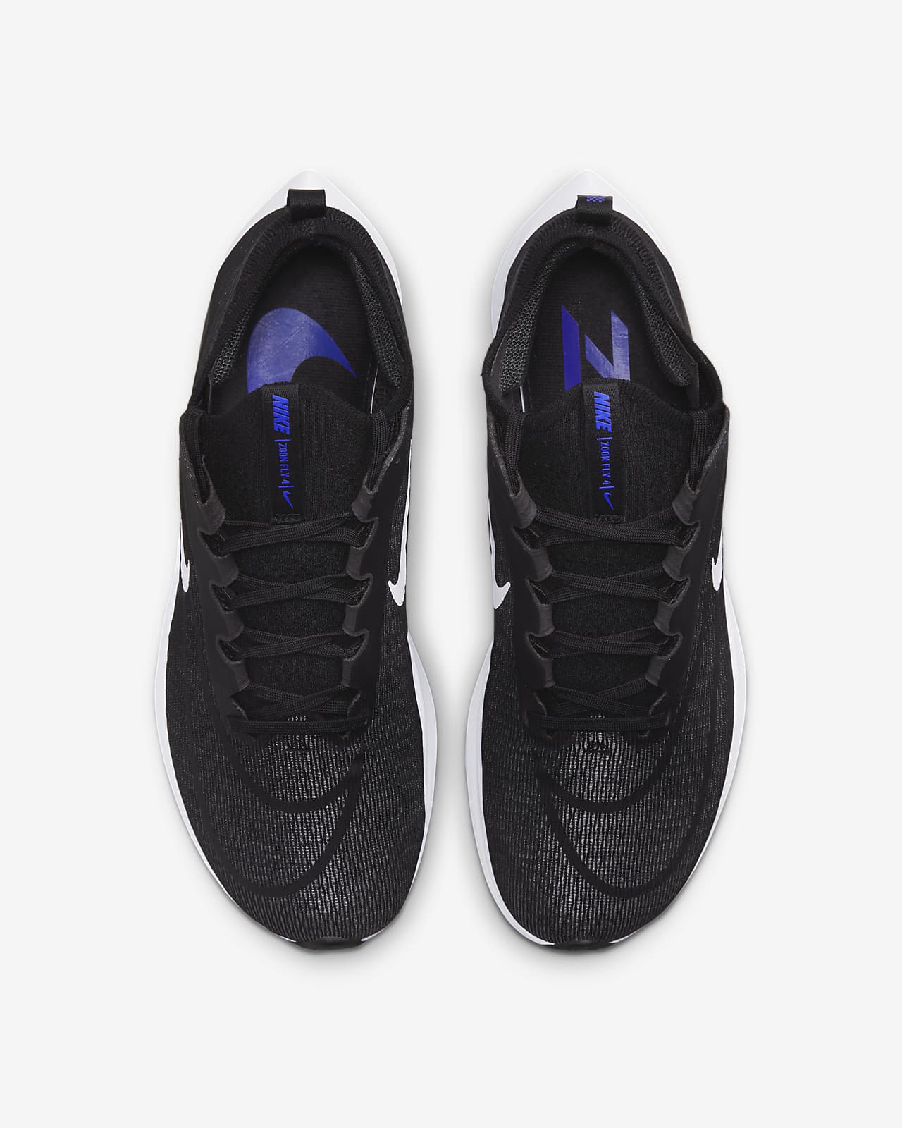 NIKE ZOOM FLY SP Fast UK 7 Nero Bianco Hyper Jade AT5242-001 EUR 78,51 -  PicClick IT