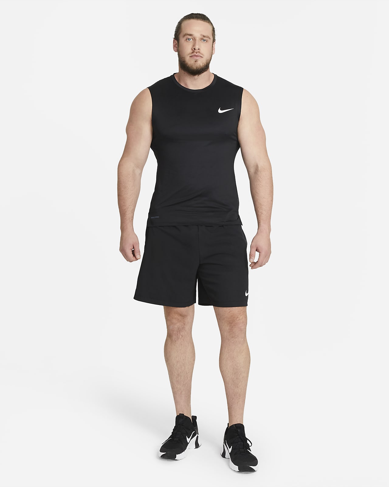 Nike Pro Men's Dri-FIT Tight Sleeveless Fitness Top. Nike ID