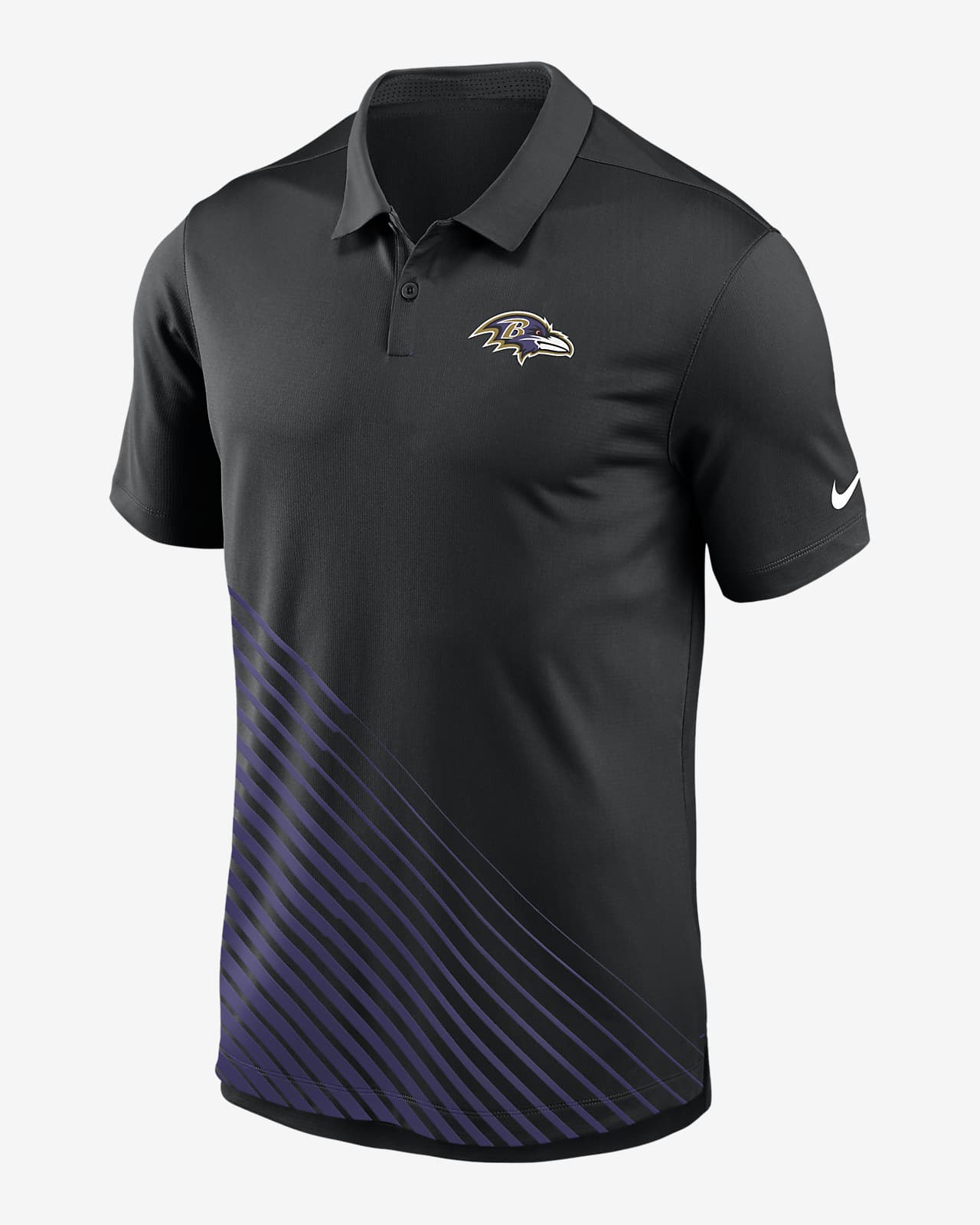Polo para hombre Nike Dri-FIT Yard Line (NFL Baltimore Ravens)