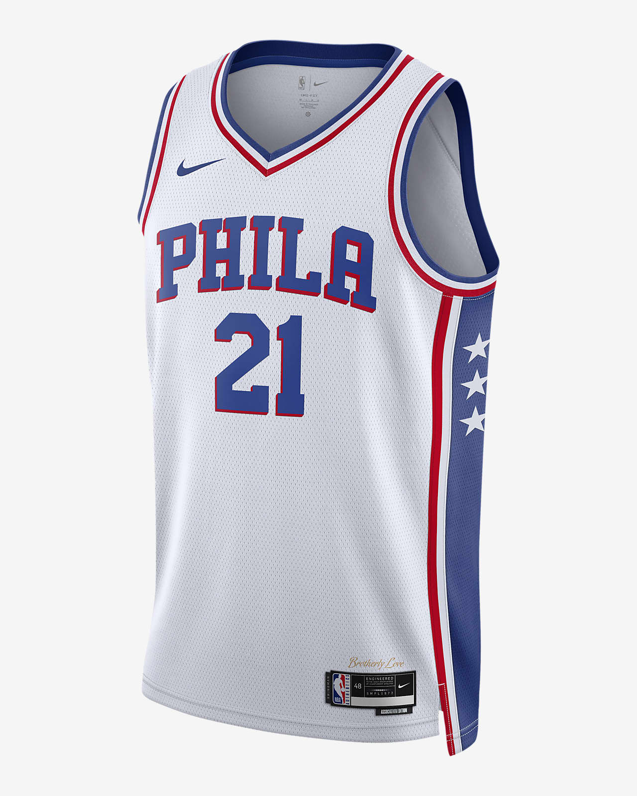 Philadelphia 76ers Association Edition 2022/23 Nike Dri-FIT NBA Swingman  Jersey