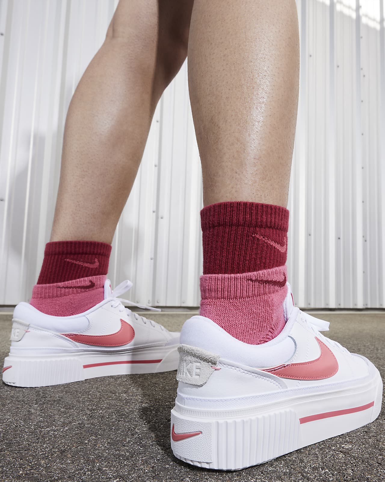 Nike Women's Court Legacy Lift Platform Sneaker
