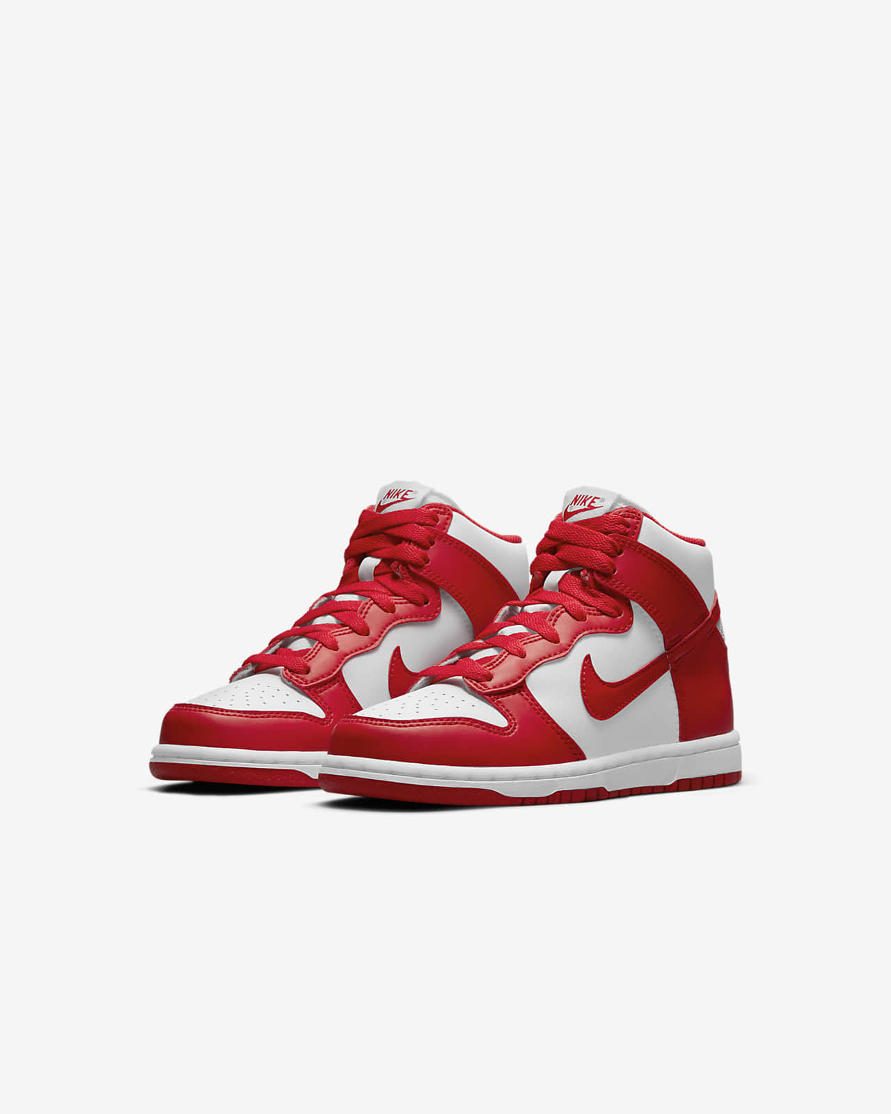 nike dunk high red