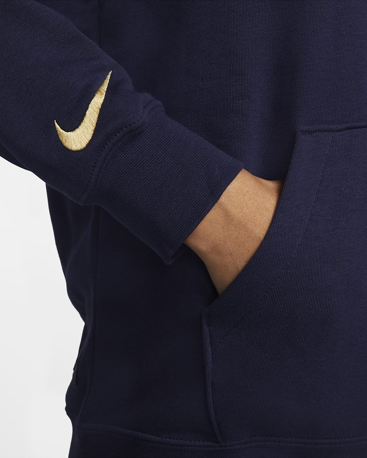 Felpa pullover in fleece con cappuccio Chelsea FC - Donna. Nike IT