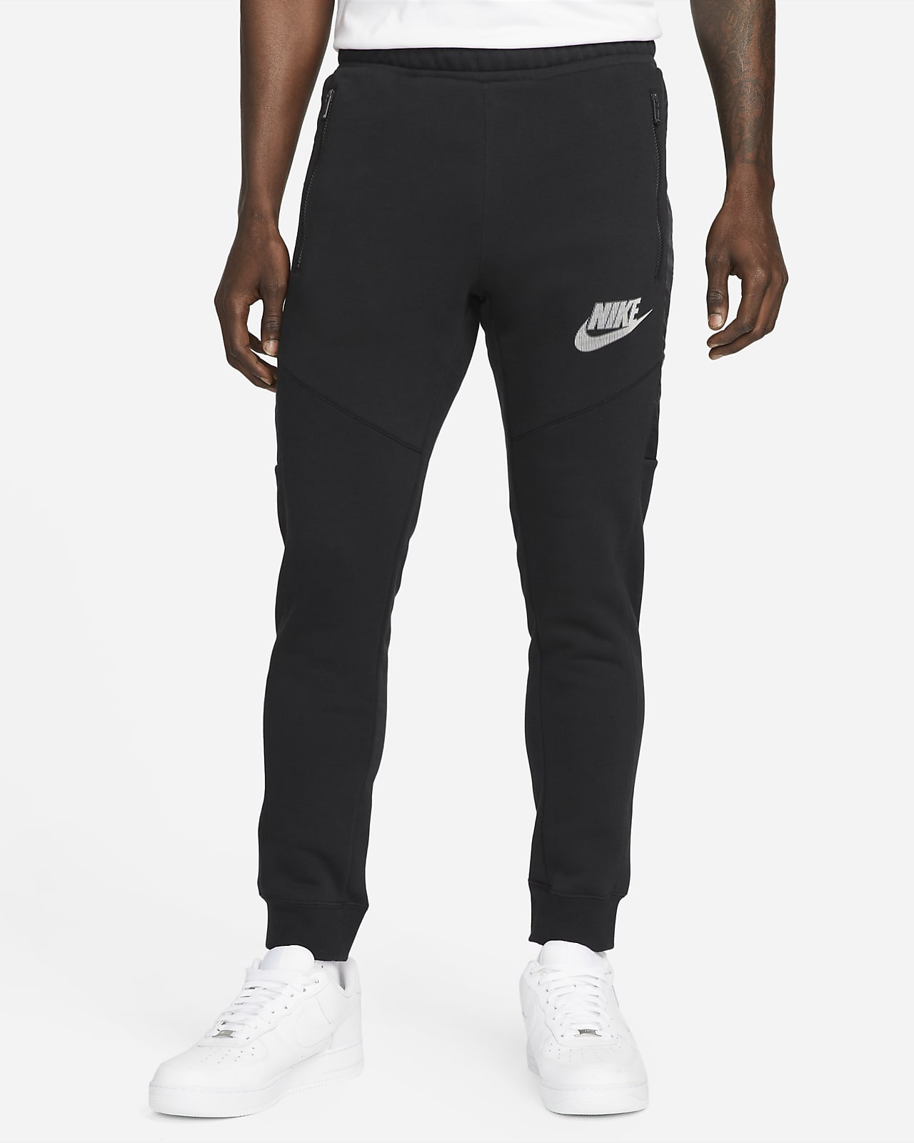 fleece jogger pants nike