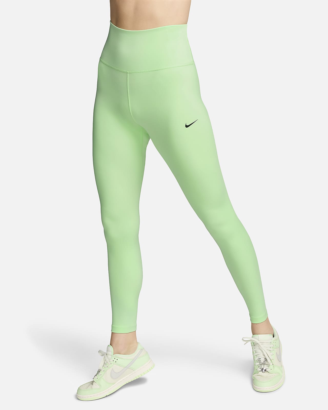 Nike One lange legging met hoge taille voor dames
