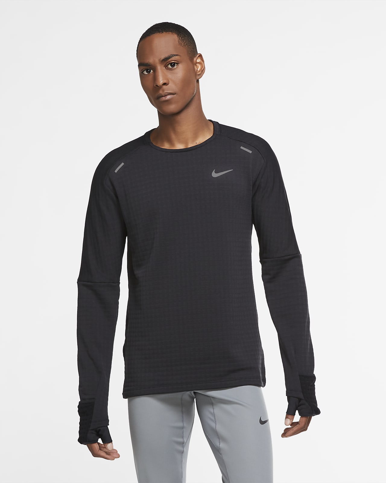Camiseta de cuello redondo de running para hombre Nike Sphere. Nike.com