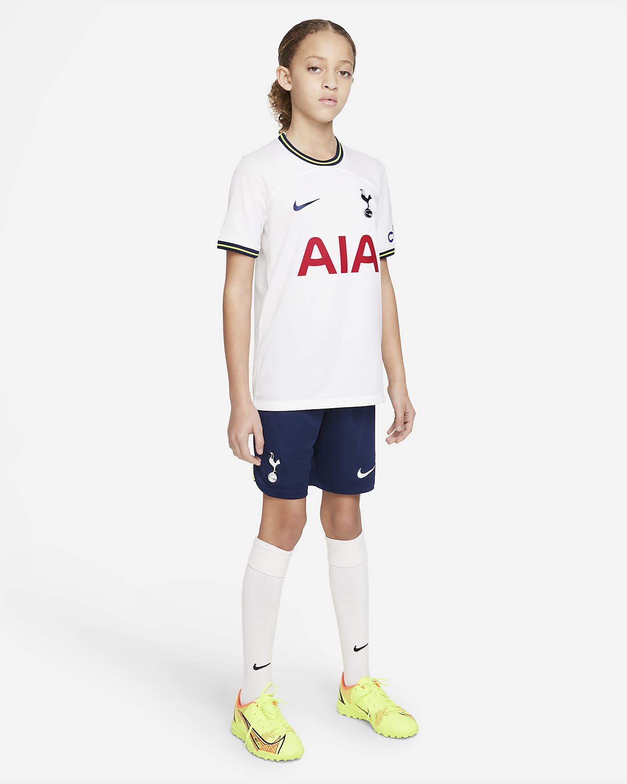 Tottenham Hotspur 2022/23 Stadium Home Older Kids' Nike Dri-FIT ...