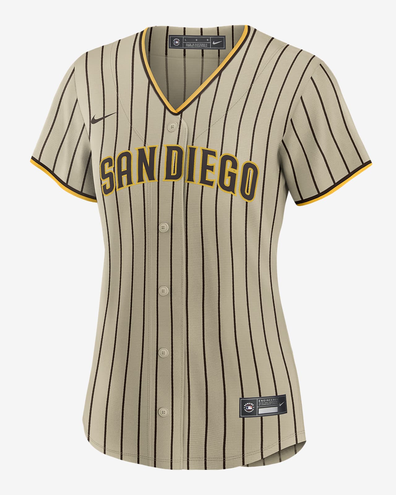 yellow padres jersey