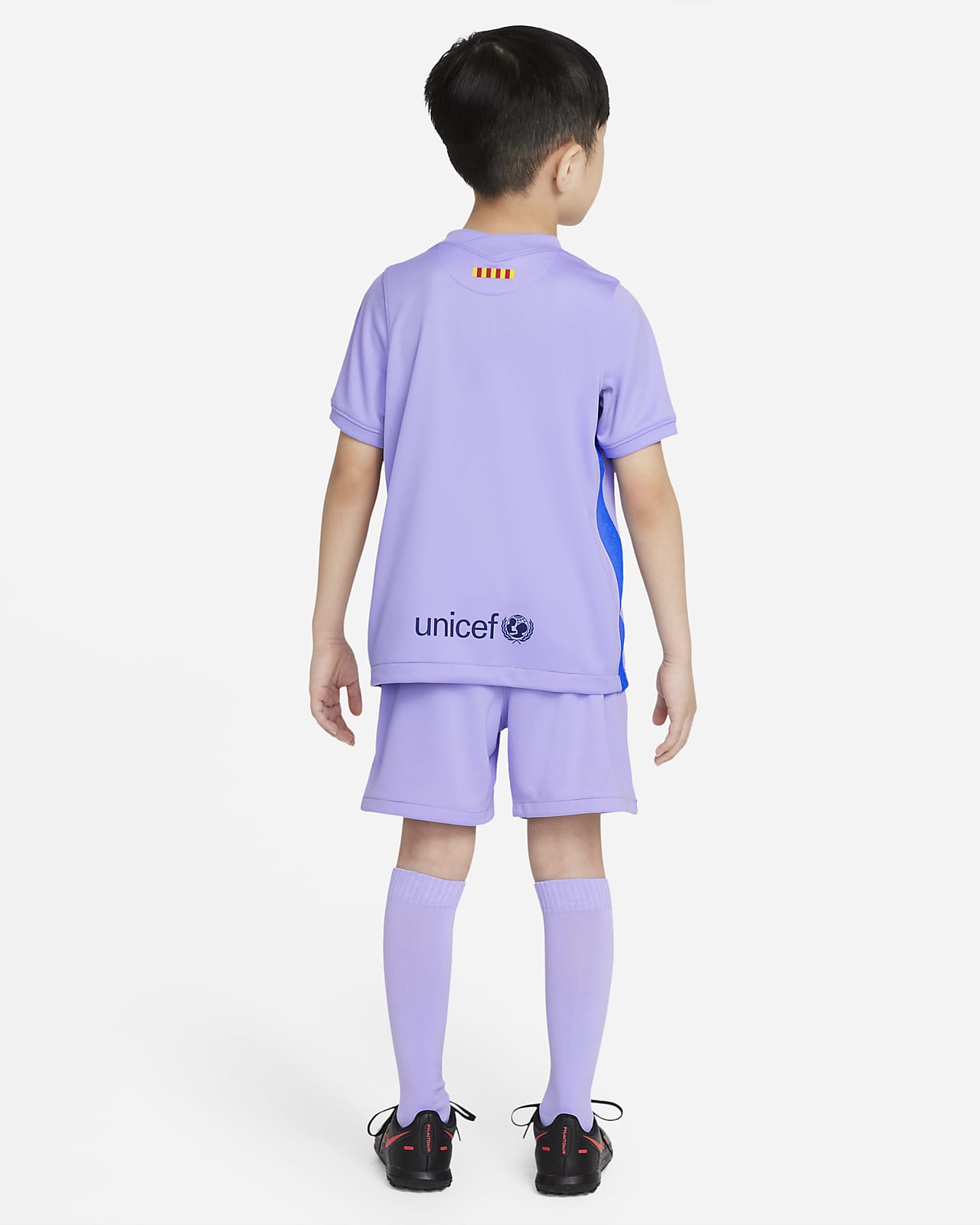 barcelona away football kit junior