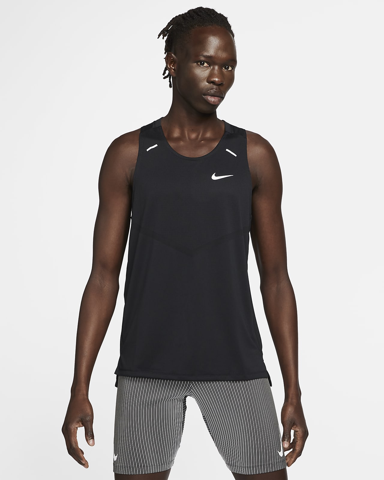 Nike Dri-Fit - Negro - Sudadera Running Hombre talla M