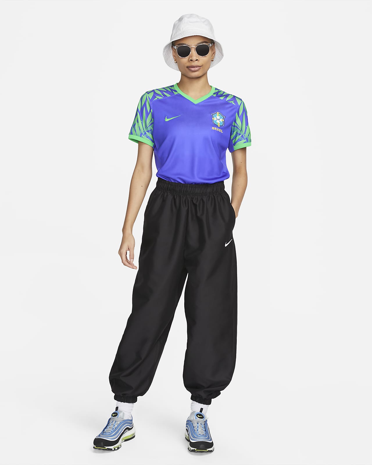 exilio Anzai sólido Brazil 2023 Stadium Away Women's Nike Dri-FIT Soccer Jersey. Nike.com