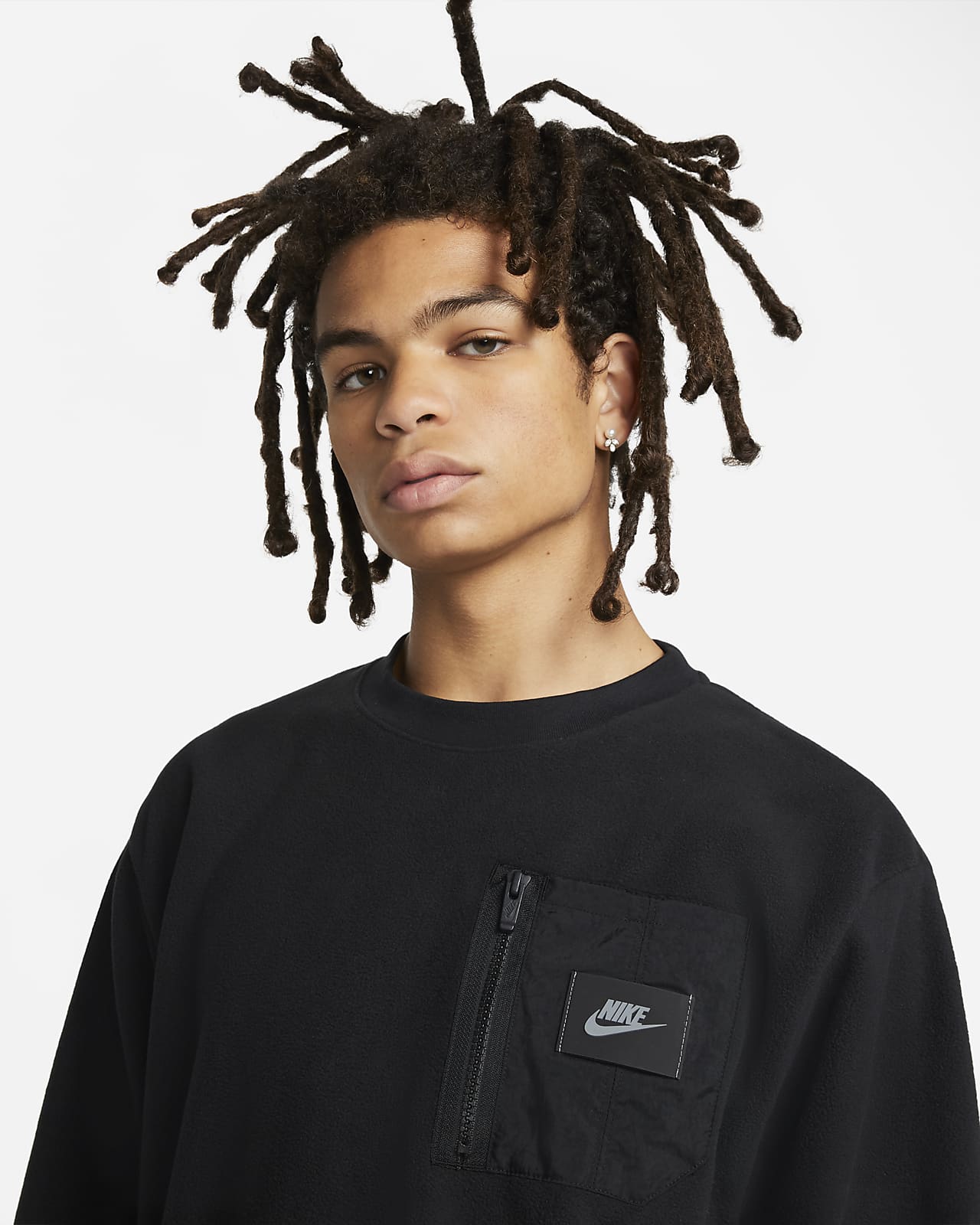 nike fitted sweatshirt