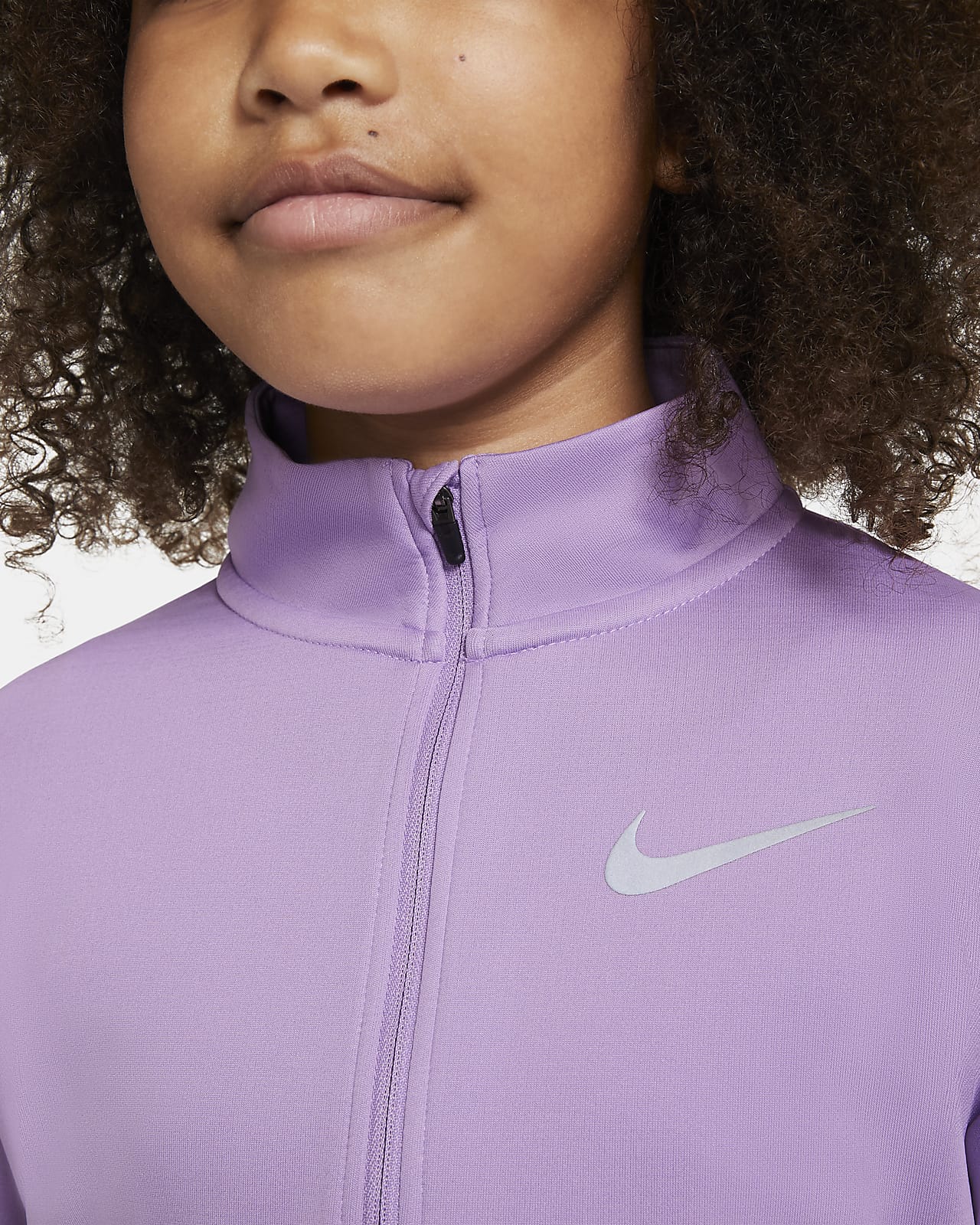 nike long sleeve top with zip