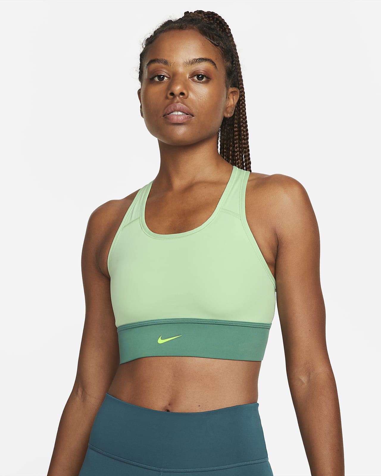 nike bra green