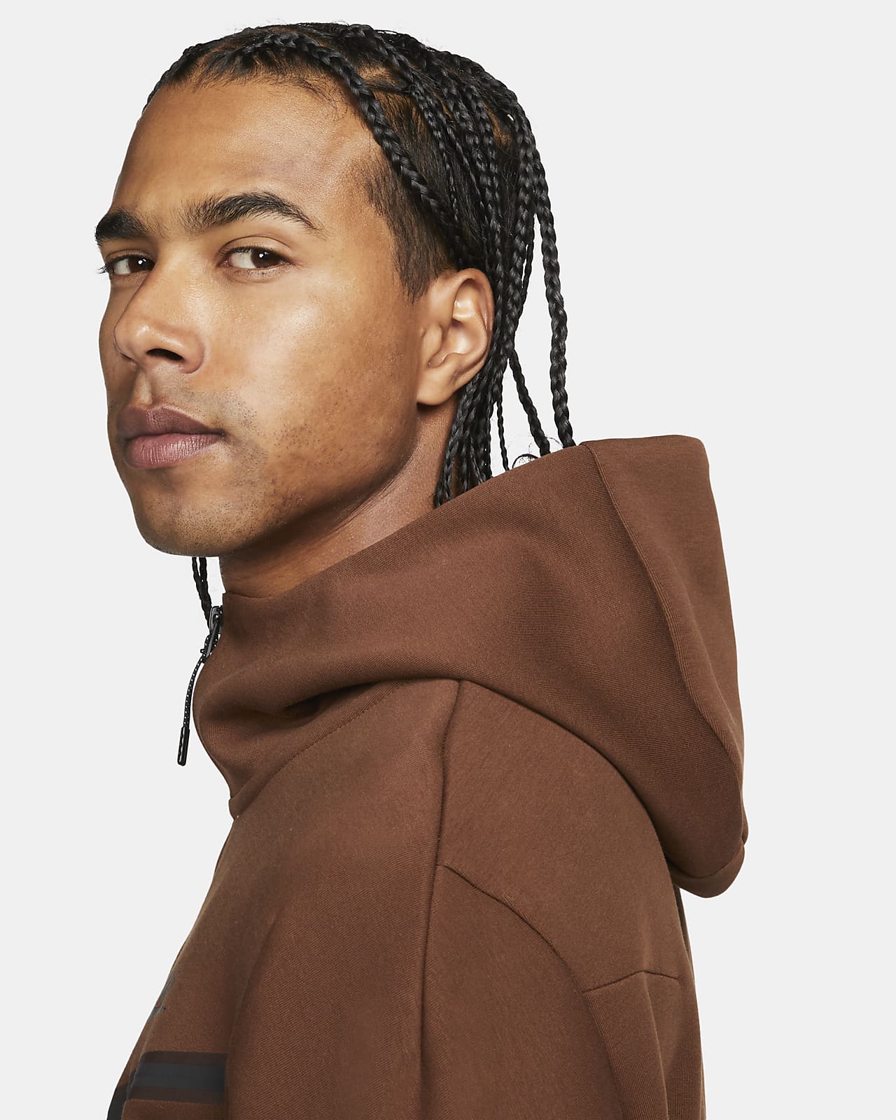 Nike Sportswear Tech Fleece Hoodie met rits voor heren. Nike BE