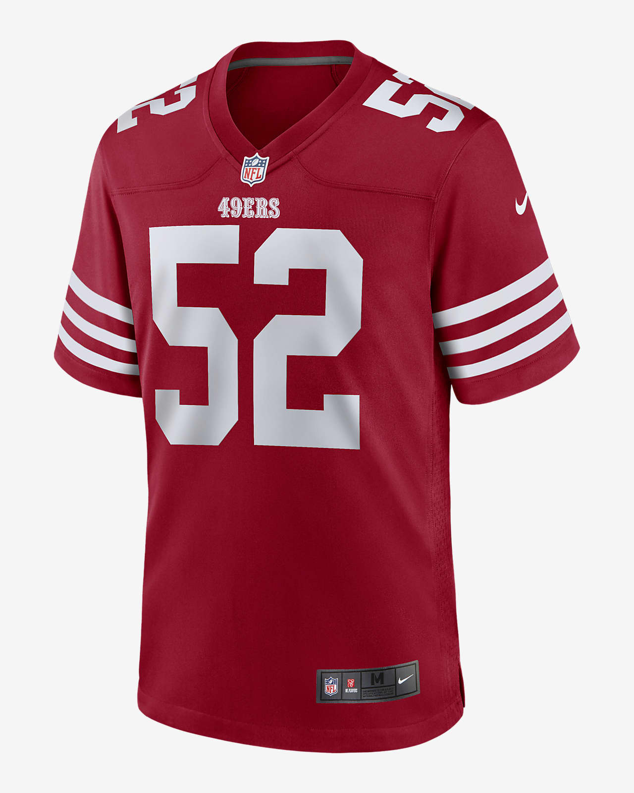 جهاز تعديل اعوجاج الذكر NFL San Francisco 49ers (Patrick Willis) Men's Game Football Jersey جهاز تعديل اعوجاج الذكر