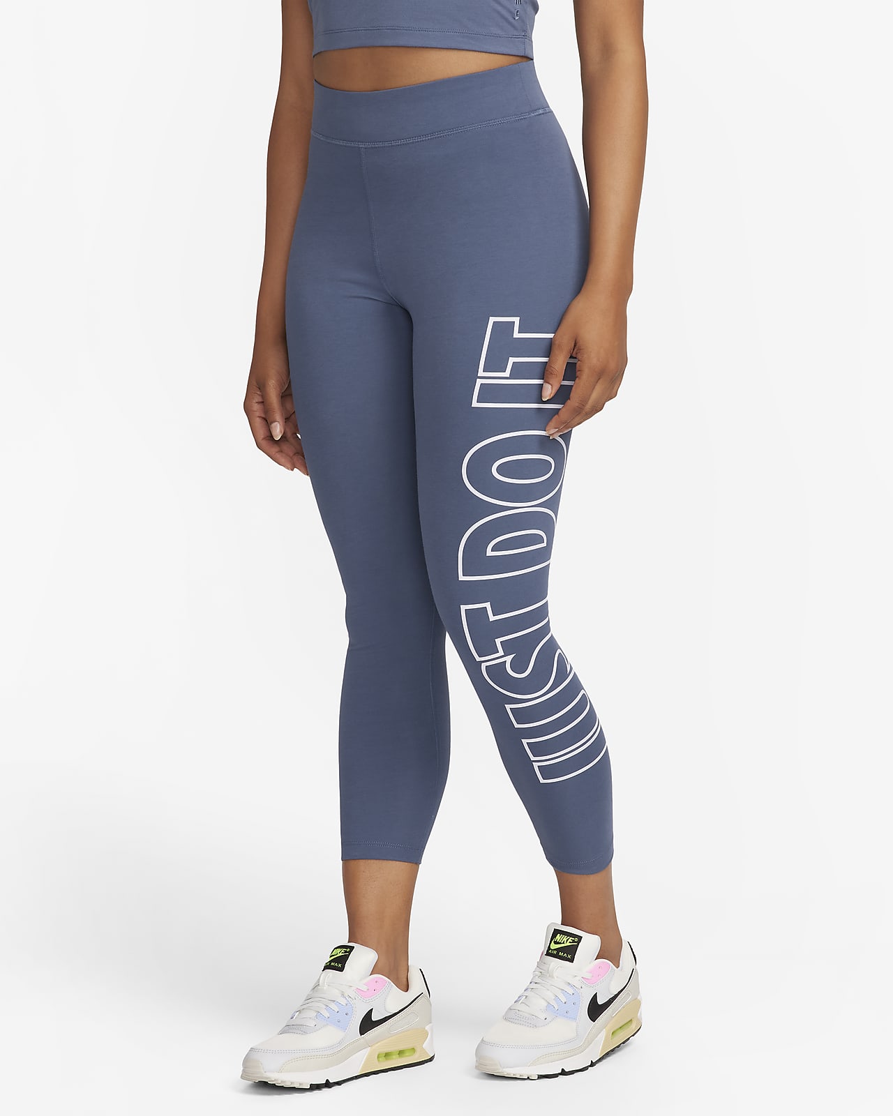 Leggings de tiro alto con gráficos para mujer Nike Sportswear Classics. Nike .com