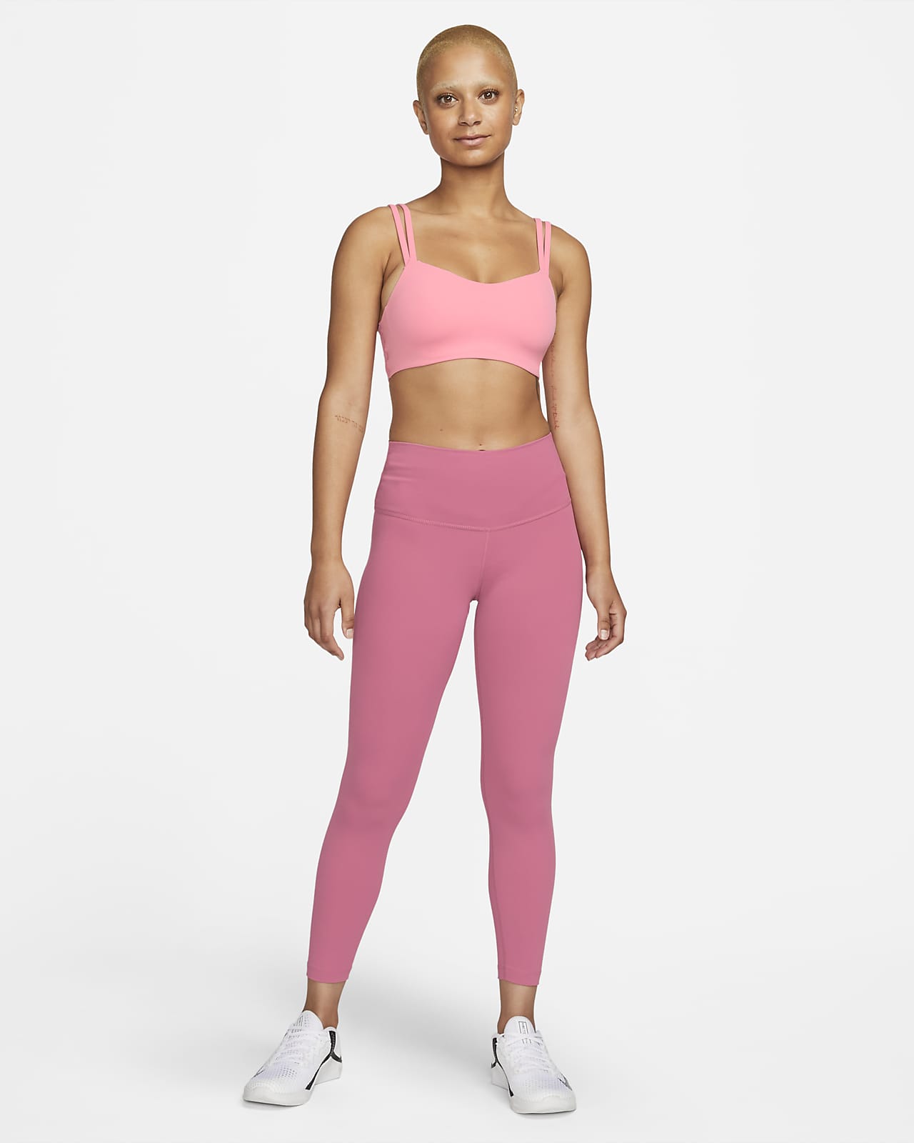 Victoria's Secret Pink Ultimate Strappy Sports Bra, Low Impact Sports Bras  for Women, Athletic Bra, White (S) at  Women's Clothing store