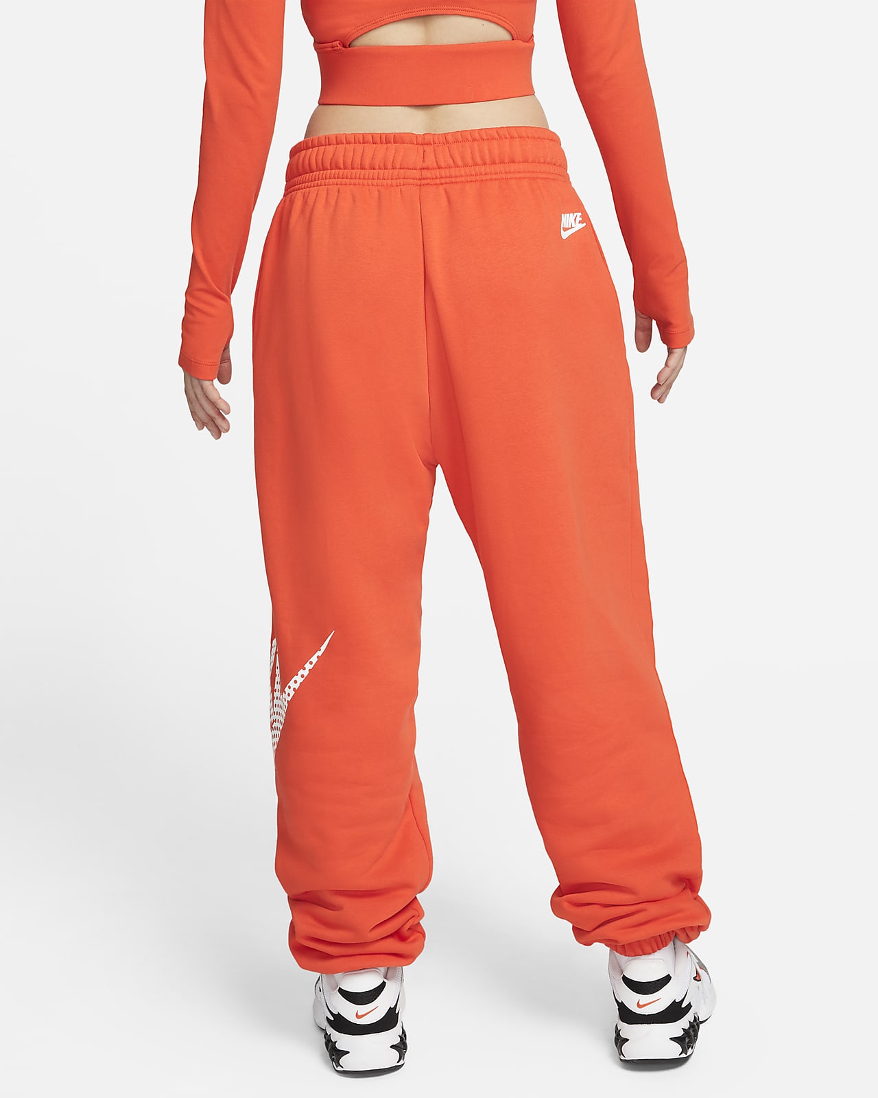 Nike Sportswear Oversized dansbroek van fleece voor dames. Nike NL