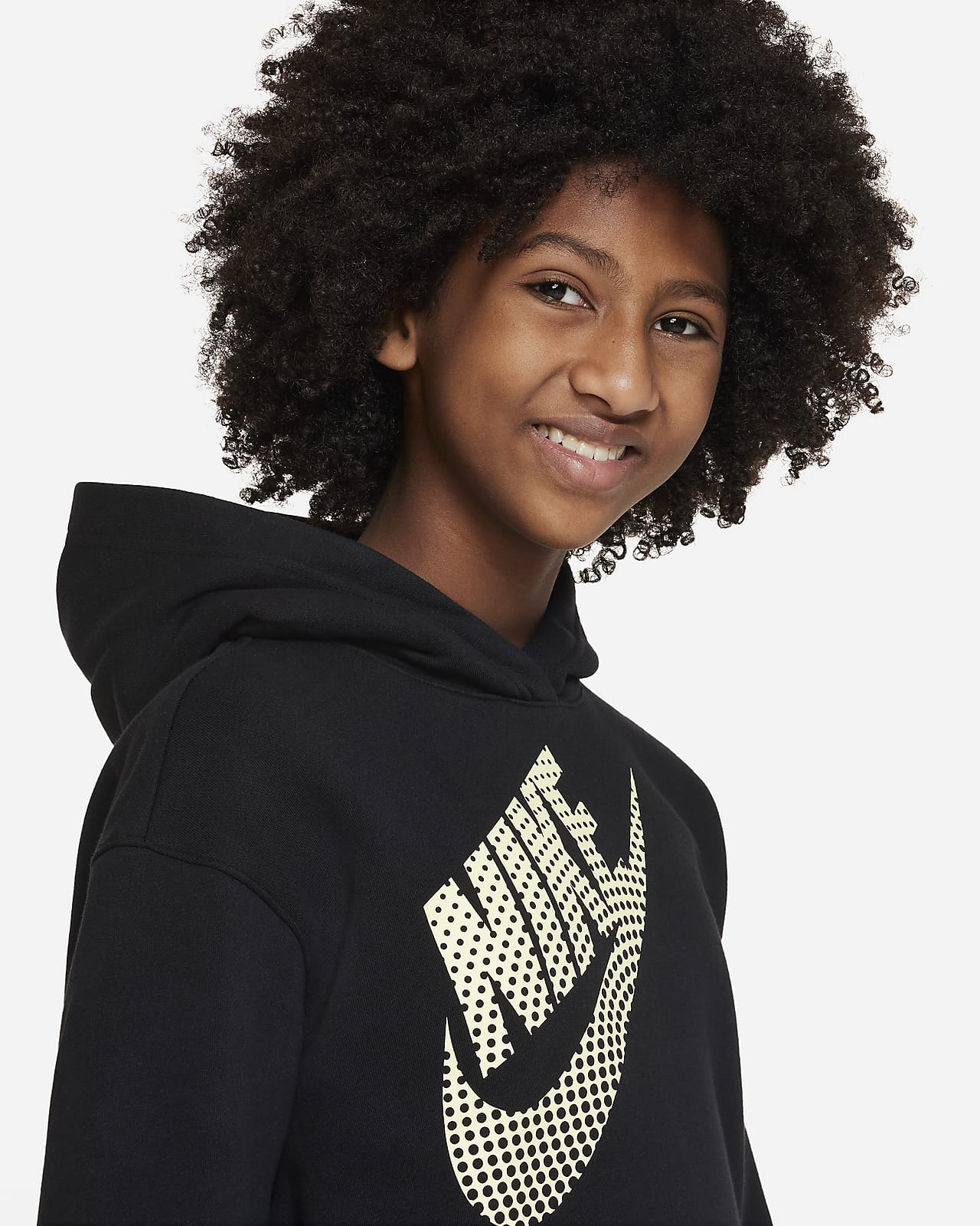 Fonetiek Streng Negen Nike Sportswear Big Kids' (Girls') Oversized Pullover Hoodie. Nike.com